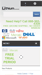 Mobile Screenshot of lithiumhardware.com